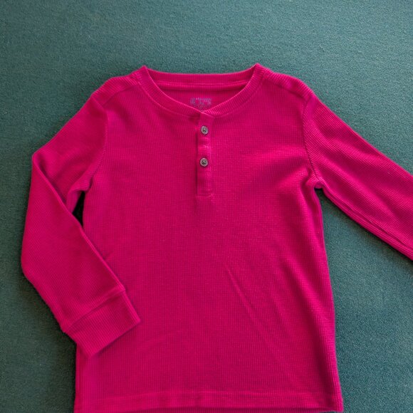 Bundle Boy's Henley Thermal Long Sleeve Shirts 5T 💙 - Picture 6 of 7